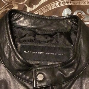 Andrew Marc leather jacket-2xl